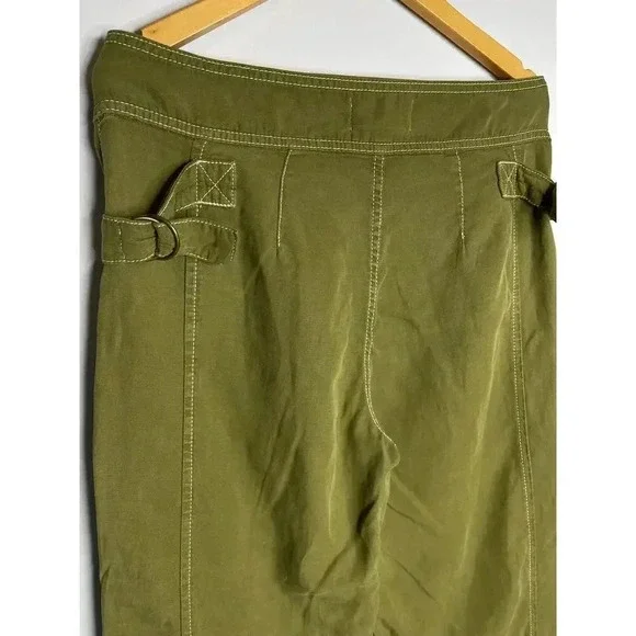 Anthropologie Jackson Tapered Utility pants size 6 Olive green - Picture 6 of 12